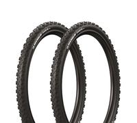 MICHELIN - Lot de Deux Pneus VTT Country Cross GW - 26x1.95 - ETRTO 47-559 - Tringles Rigides - Access Line - Tubetype - Excellente Résistance Crevaison - Grip Boue Efficace - Réf. CAI 131404-715g
