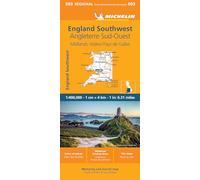 Michelin Map Great Britain: Wales, the Midlands, South West England 503