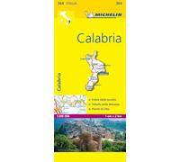Michelin Map Italy: Calabria 364