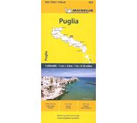 Michelin Map Italy: Puglia 363