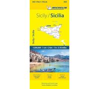 Michelin Map Italy: Sicilia 365