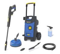 Michelin Nettoyeur Haute Pression MPX19ELP | à Eau Froide | pour Autos et Surfaces Extérieures | avec Nettoyeur de Surfaces et Brosse Fixe | Pression max. 140 | Puissance Absorbée 1,9 | Débit max. 460