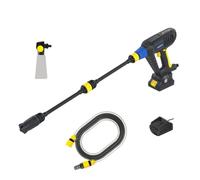 Michelin Nettoyeur Haute Pression Portable sans Fil MPX 250EDS Batterie Rechargeable 18 V Incluse avec Buse 4 en 1 avec Dua