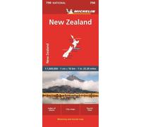 Michelin - New Zealand - National Map 790 - Sheet map - F245z