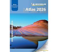 Michelin North America Large Format Road Atlas 2026: USA, Canada, Mexico; With Bonus: North American Driving Tours