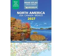 Michelin North America Large Format Road Atlas 2027