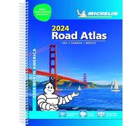 Michelin North America Road Atlas 2024: USA/Canada/Mexico