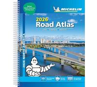 Michelin North America Road Atlas 2026: USA, Canada, Mexico