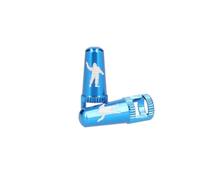 MICHELIN - Paire de Bouchons de valves Presta - Pneus de vélo - Démonte-obus intégrés - Accessoire vélo Tout Terrain, vélo de Montagne, vélo de Route, vélo de Course, vélo Pliant - Bleu
