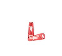 MICHELIN - Paire de Bouchons de valves Presta - Pneus de vélo - Démonte-obus intégrés - Accessoire vélo Tout Terrain, vélo de Montagne, vélo de Route, vélo de Course, vélo Pliant - Rouge