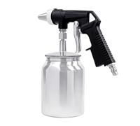 Michelin Pistolet de Sablage, Sableuse Aerogommage Pour Bois Sable De 1 L, Pistolet Sablage Avec Buse De 6 mm pour élimination de la rouille, pièces mécaniques