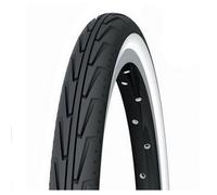 Michelin Pneu vélo Diabolo City 20 x 1.75 – Tringle rigide – Noir/Blanc
