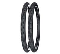 Michelin Pneu vélo City'J Junior 24 x 1 3/8 x 1 1/4 (32-540) Tringle rigide Noir/Blanc