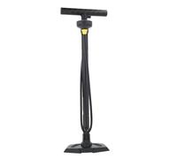 Pompe a pied michelin acier noir avec manometre tres grand sur le pied 11bars raccord switch vp-vs n/a
