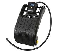 MICHELIN Pompe à Pied Double Piston avec Manomètre Digital, Noir