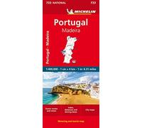Michelin - Portugal Madeira - National Map 733 - Sheet map - G245z