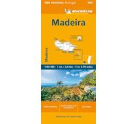 Michelin Portugal, Madeira Road and Tourist Map