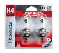 Michelin Ampoules H4 POWER+80% 60/55W 2 pièces Haute luminosité 008734