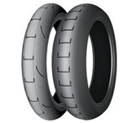 Michelin - Pneu Moto POWER SUPERMOTO SLICK - Circuit Piste - 120/75R16.5 - TL,Avant,Radial,B