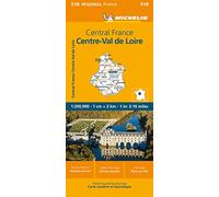 Michelin Regional France Central France Map