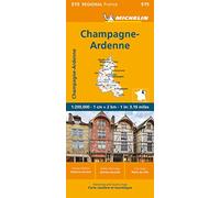 Michelin Regional France Champagne-ardenne Map