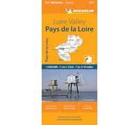 Michelin Carte régionale France Vallée de la Loire