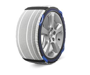 MICHELIN SOS Grip® Evolution Chaussettes à Neige Haute Performance SOS 0 - Chaînes à Neige Textiles Homologuées EN16662-1 - Montage Facile <2 Min - Adhérence Neige et Verglas - Compatibles ESP/ABS