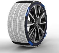 MICHELIN SOS GRIP XTREM 3D Chaussettes à Neige Haute Performance-X9- Motricité et Adhérence 3D Exceptionnels sur Neige et Verglas - Durabilité Supérieure - Compatible Véhicules Électriques