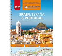 Michelin – Atlas routier Espagne et Portugal 2025 – Reliure spirale