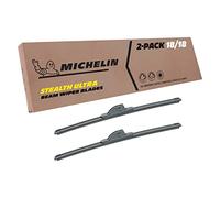 Michelin Stealth Ultra Lot de 2 balais d'essuie-glace 18 pouces pour Opel Corsa B (1993-2002), Renault Clio I (1990-1999), Peugeot 205 II (1987-2000), VW Golf II (1983-1992) (19-1818SUBA)