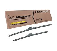 Michelin Stealth Ultra Lot de 2 balais d'essuie-glace 24 et 19 pouces pour certaines Volkswagen, Skoda, Octavia ; Années modèles (19-2419SUBA)