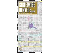 Michelin Streetwise Denver & Boulder: City Center Street Map of Denver, Colorado