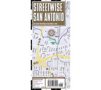 Michelin Streetwise Map San Antonio: Laminated City Center Map of San Antonio, Texas