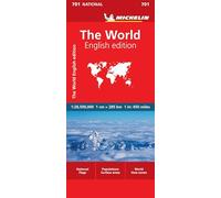 Michelin – Carte nationale The World – Édition anglaise