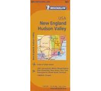 Michelin USA : Nouvelle Angleterre, Vallée de l'Hudson (carte 581)