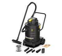 Michelin X5 50LS Aspirateur Industriel 50L 1000W - Sec Humide - Cuve INOX - Silencieux 60dB - Prise Outils - Vidange Rapide Liquides