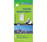 Michelin Zoom USA Pacific Northwest Map 171 by Michelin (January 01,2014)