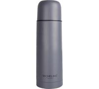 Michelino 0.5L Thermos en acier inoxydable Double paroi Distributeur de boissons Verseuse isolante Café Théière Gris