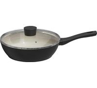 Michelino Nora New Line Poêle avec couvercle en verre ø24 cm - Adapté à l'induction
