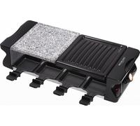 Michelino Raclett BBQ-Grill pour 8 personnes avec 8 plaque de pierre spatules PP gril de table plaque gril semi-antiadhésive