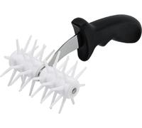 Michelino Rouleau à pizza en acier inoxydable & plastique - 21 cm