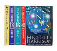 Michelle Harrison 5 Books Collection Set (One Wish, The Thirteen Treasures, The Thirteen Curses, The Thirteen Secrets & A Pinch of Magic)