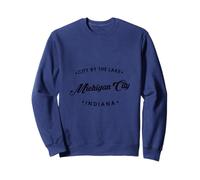 Michigan City Indiana City by The Lake Hommes et Femmes Sweatshirt