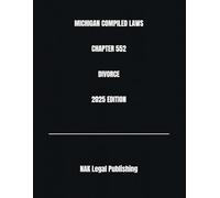 MICHIGAN COMPILED LAWS CHAPTER 552 DIVORCE 2025 EDITION