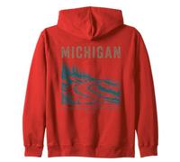 Michigan Eau douce et mémoire profonde depuis 1837 Sweat à Capuche