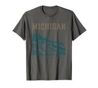 Michigan Eau douce et mémoire profonde depuis 1837 T-Shirt