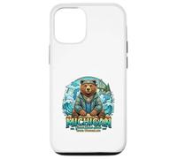 Michigan Grands Lacs Ours Eau Nature Vibes Coque pour iPhone 12/12 Pro
