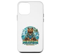 Michigan Grands Lacs Ours Eau Nature Vibes Coque pour iPhone 12 Mini