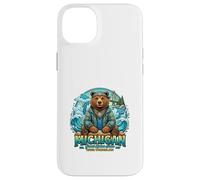 Michigan Grands Lacs Ours Eau Nature Vibes Coque pour iPhone 14 Plus