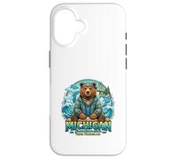 Michigan Grands Lacs Ours Eau Nature Vibes Coque pour iPhone 16